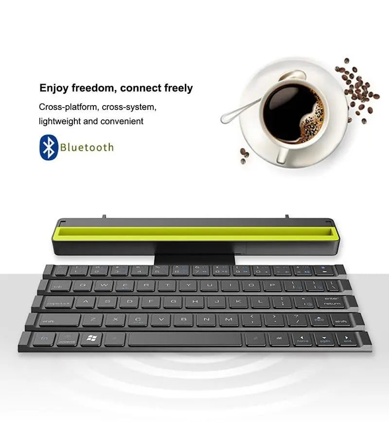 Flexible Roll Folding Bluetooth Keyboard - GLR SHOPPING