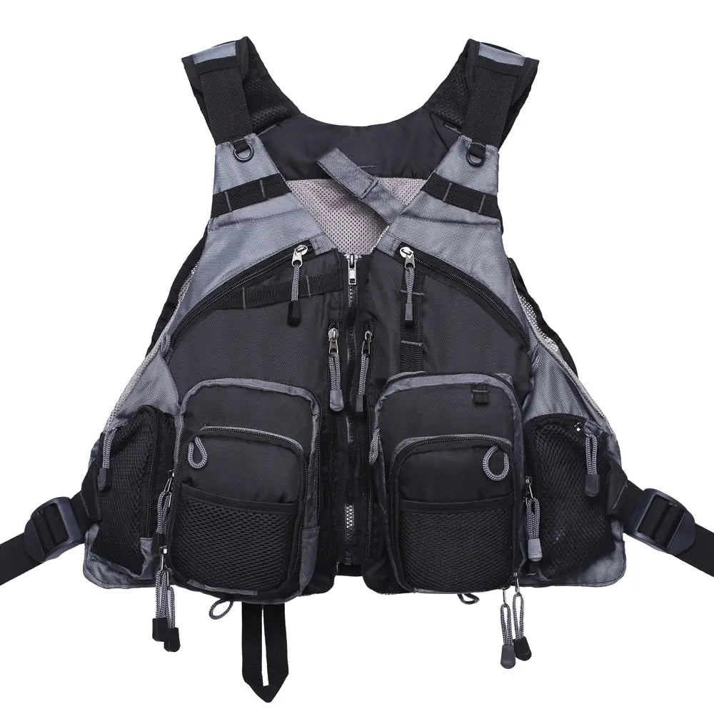 Fishing Vest Pack for Trout Fishing Gear and Equipment Multifunction Breathable Backpack - GLR SHOPPING