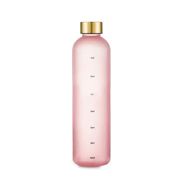 Water Bottle With Time Marker - GLR SHOPPING