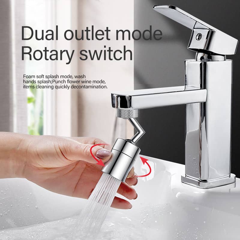 Tap Aerator 720°rotation Universal Splash Filter Faucet