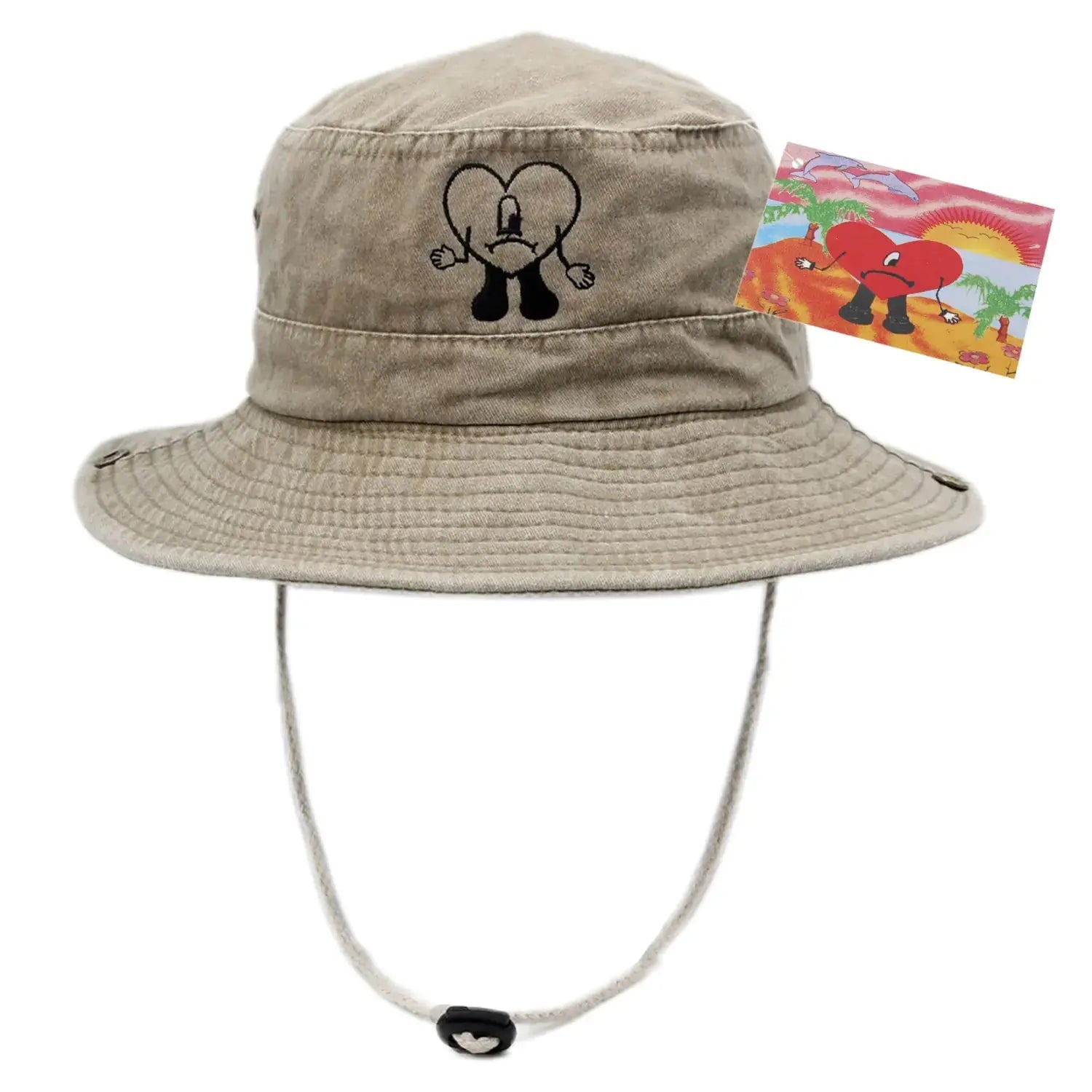 Foldable Cotton Embroidered Bucket Hat GLR SHOPPING