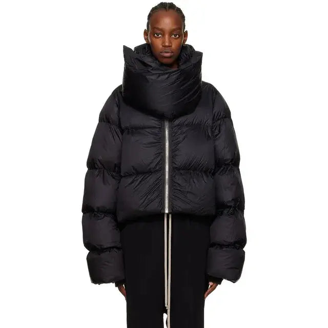Winter Padded Scarf Coat - GLR SHOPPING