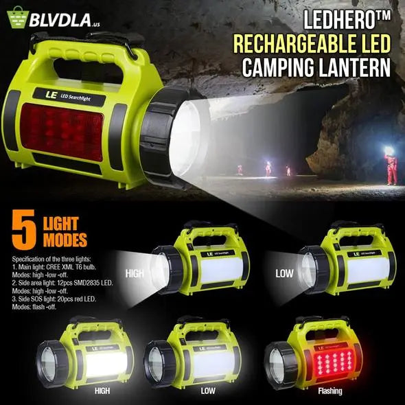 Rechargeable LED Camping Lantern - GLR SHOPPING