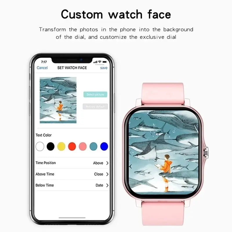 Sports Waterproof Smart Watch - GLR SHOPPING