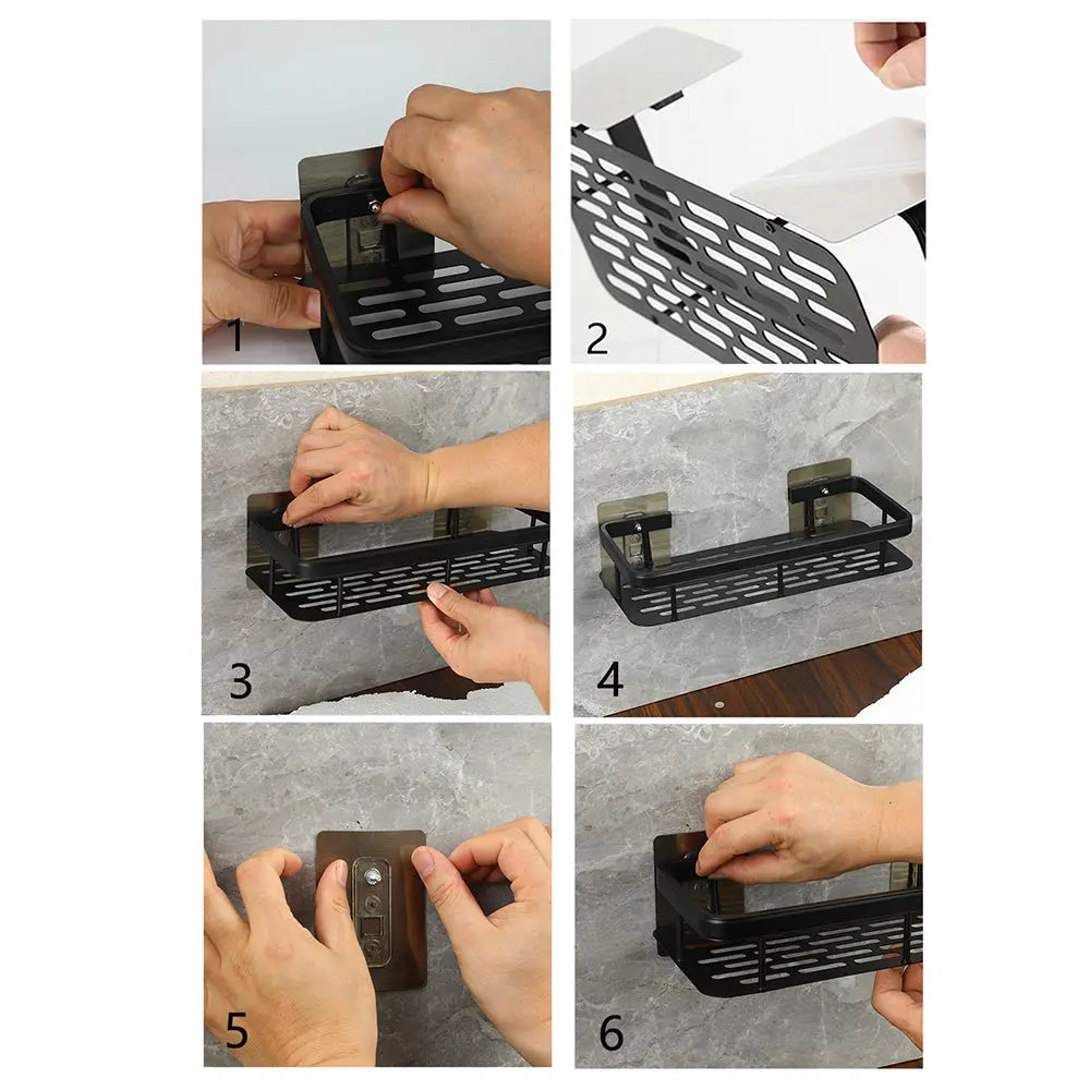 No-drill Storage Rack - GLR SHOPPING