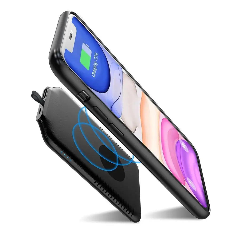 Ultra-Slim Magnetic Wireless Charging Power Bank - GLR SHOPPING