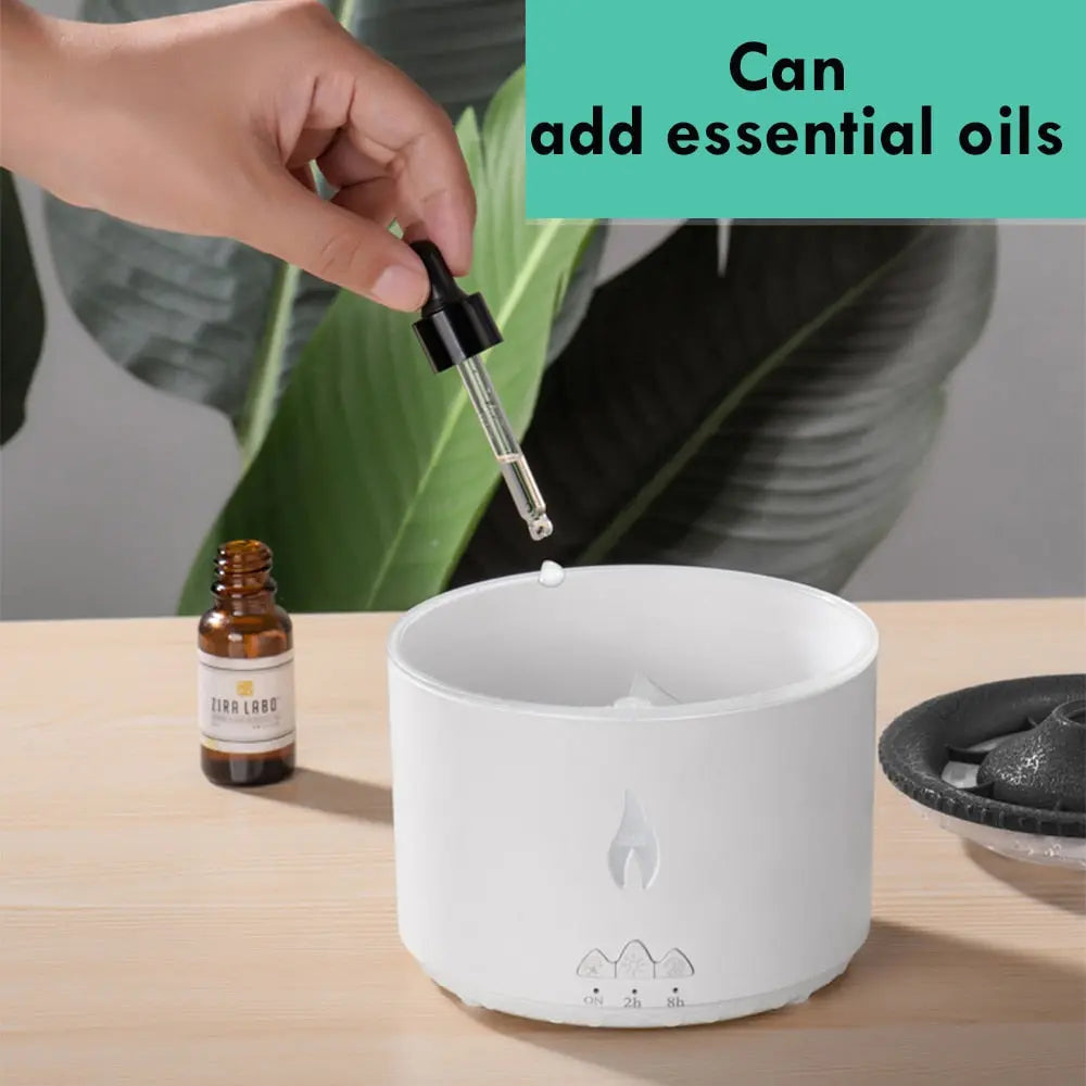 Flame Air Humidifier Essential Oil Diffuser - GLR SHOPPING