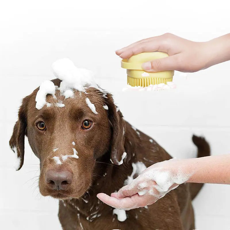 Pet Bath Soft Brush - GLR SHOPPING