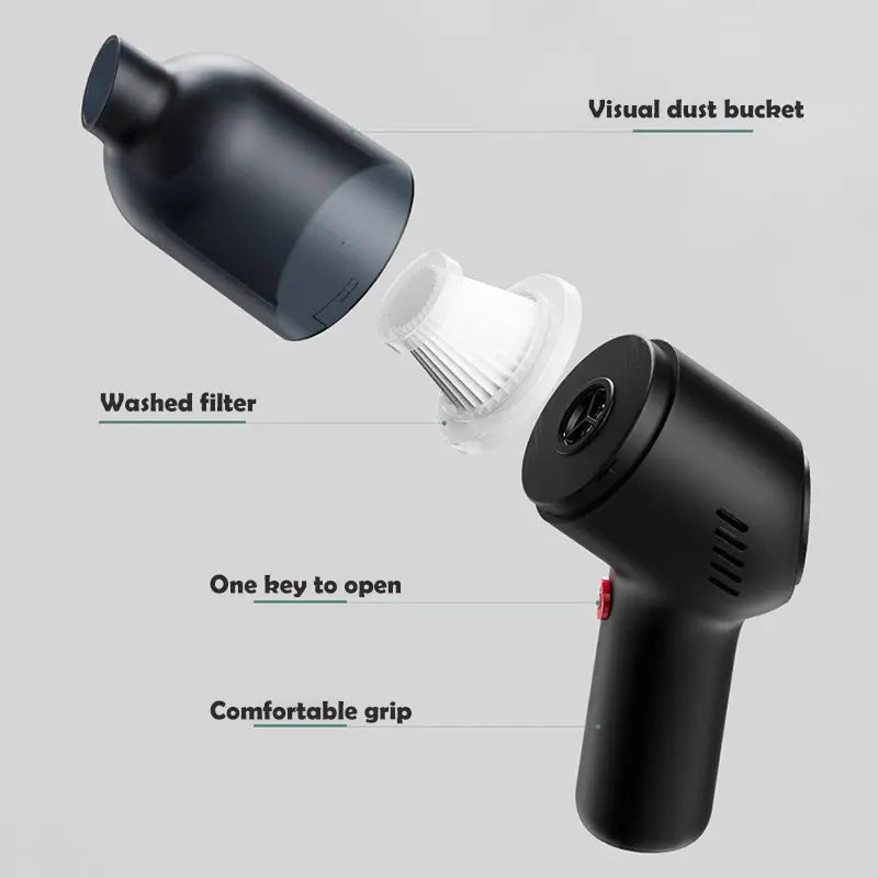 Cordless Handheld Auto Vacuum - GLR SHOPPING