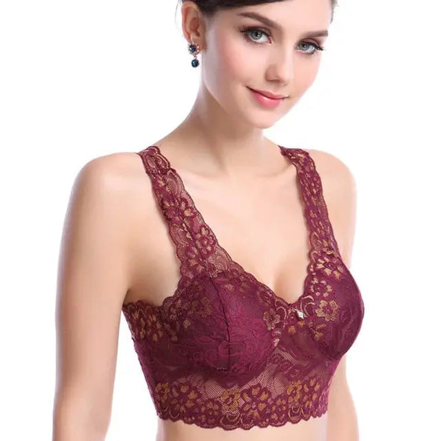 Wirefree Romance Lace Bra - GLR SHOPPING