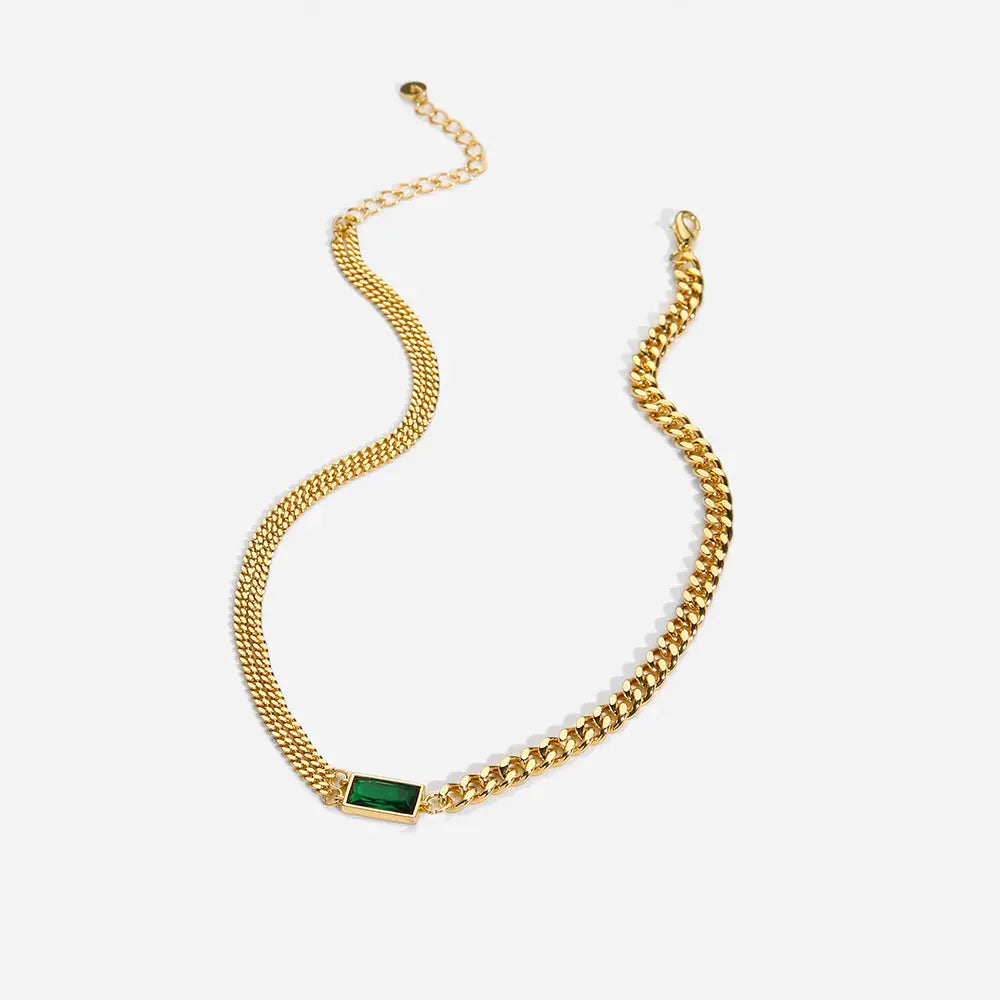 Green Stone Necklace - GLR SHOPPING