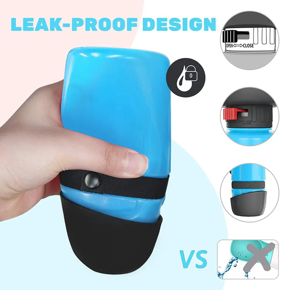 Portable BPA Free Foldable Dog Water Bottle - GLR SHOPPING