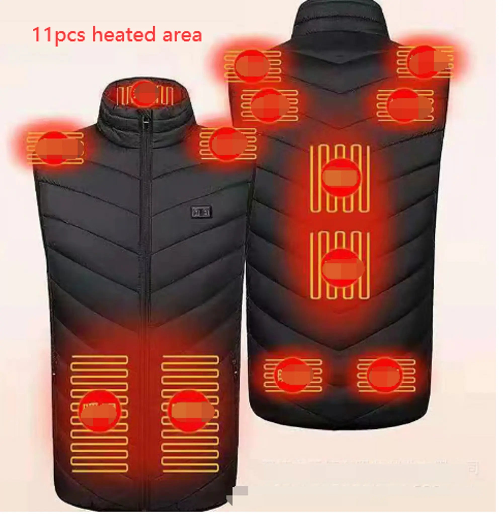 Camouflage Heating Vest - GLR SHOPPING
