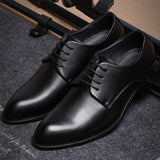 Black Leather Formal Business Shoe