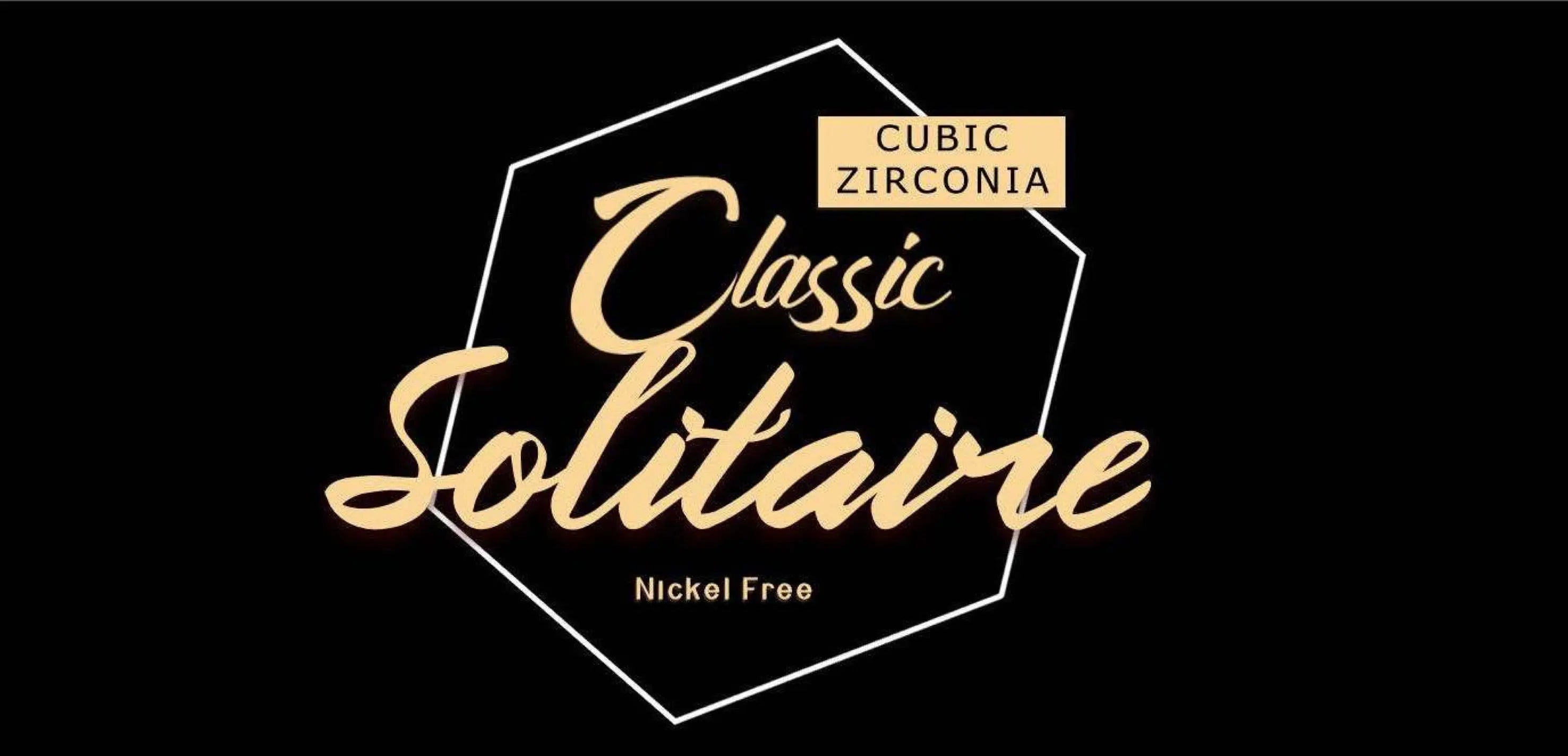 Classic Solitaire Necklaces. Silver or Gold. 10 necklaces per display. - GLR SHOPPING
