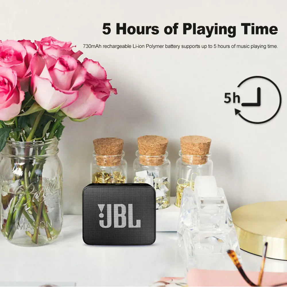 IPX7 Waterproof JBL GO 2 Wireless Bluetooth Speaker for Outdoor - GLR SHOPPING