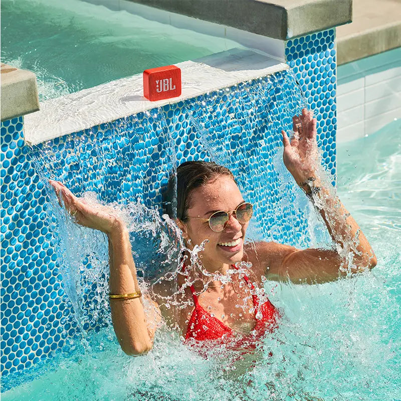 IPX7 Waterproof JBL GO 2 Wireless Bluetooth Speaker for Outdoor - GLR SHOPPING