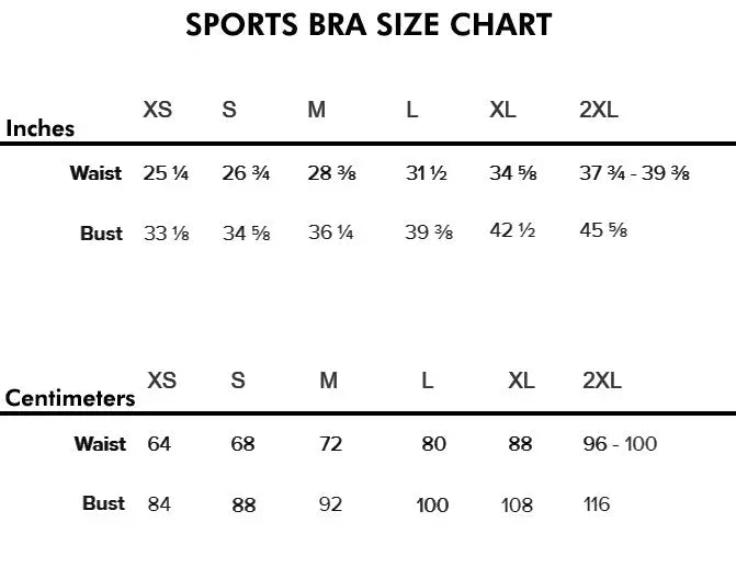 Stacy Mermaid Padded Sports Bra - GLR SHOPPING