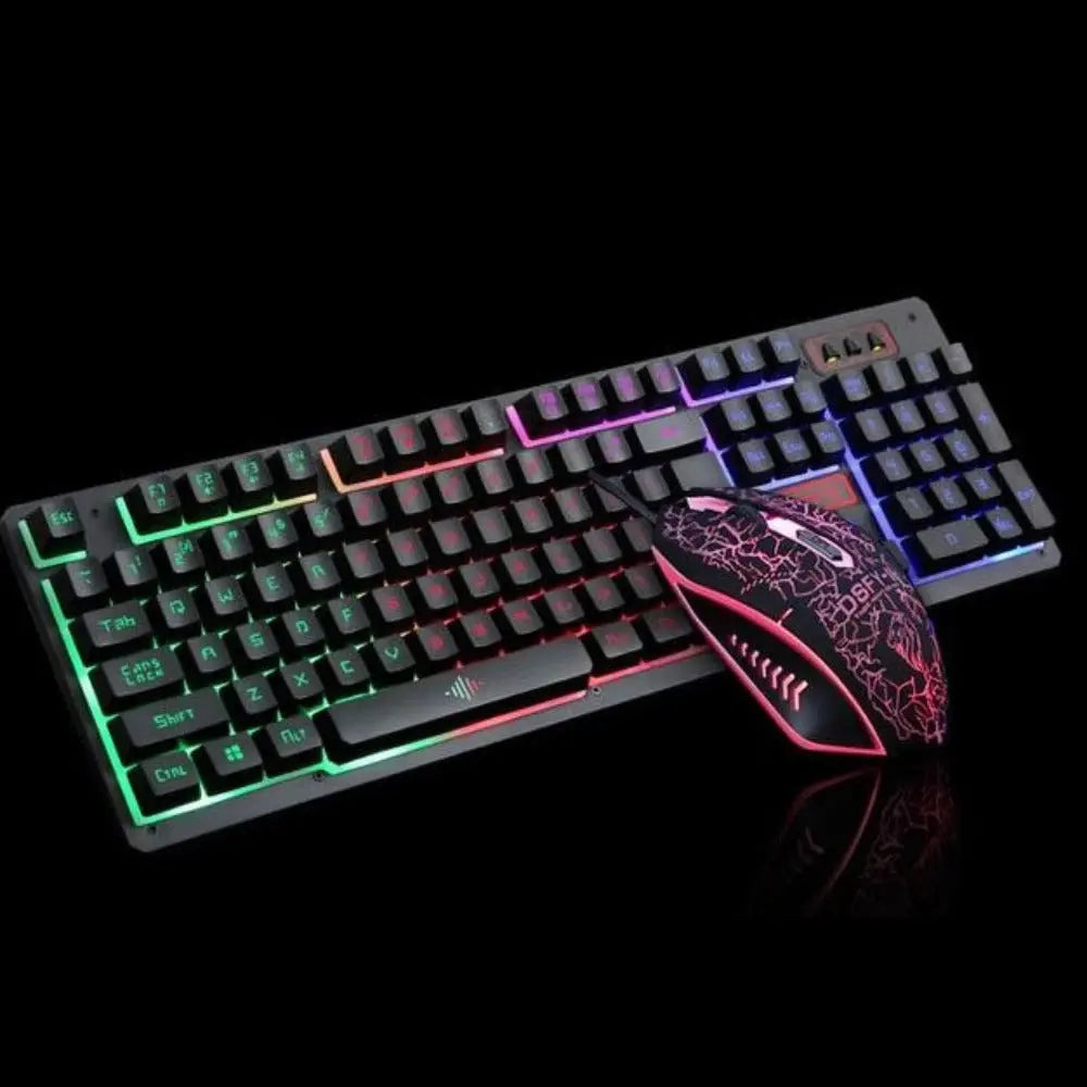 Ninja Dragons Z4 104 Keys LED Flame Gaming Keyboard with 2000 DPI - GLR SHOPPING
