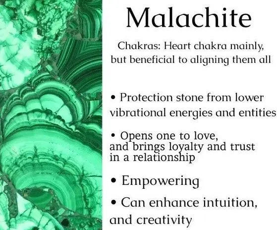 Malachite & Picture Jasper Stretch Bracelet! Genuine Stones! - GLR SHOPPING