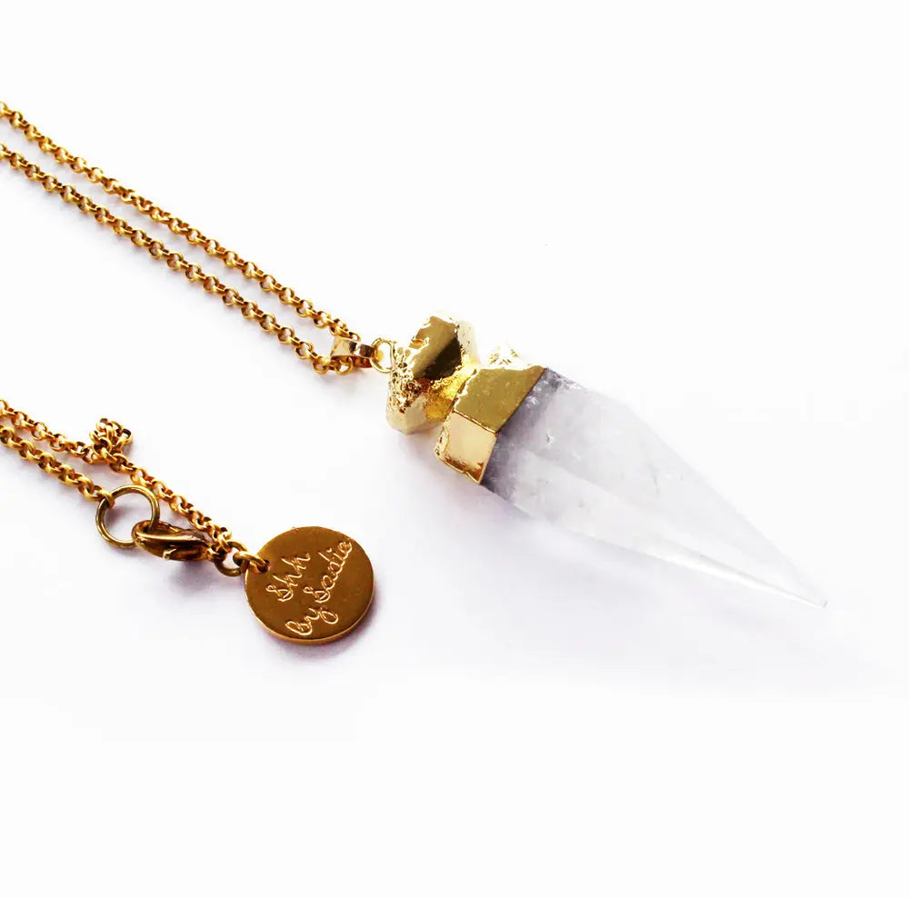 Glow Necklace - Crystal Quartz - GLR SHOPPING