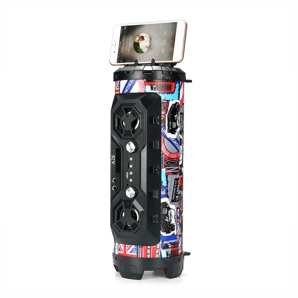 Portable Superior Bass Wireless Boombox with Radio Bluetooth Speakers - GLR SHOPPING