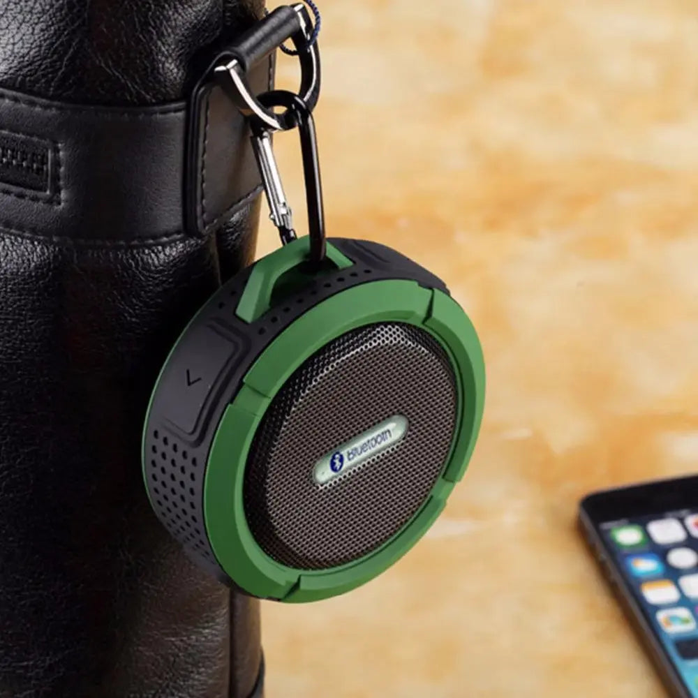 Mini Portable Waterproof Bluetooth Speaker with Suction Cup - GLR SHOPPING