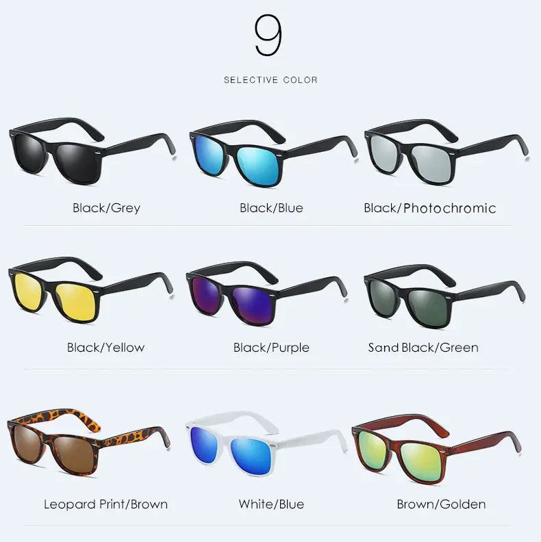 UV400 Men Women Fashion Polarized Sunglasses - GLR SHOPPING