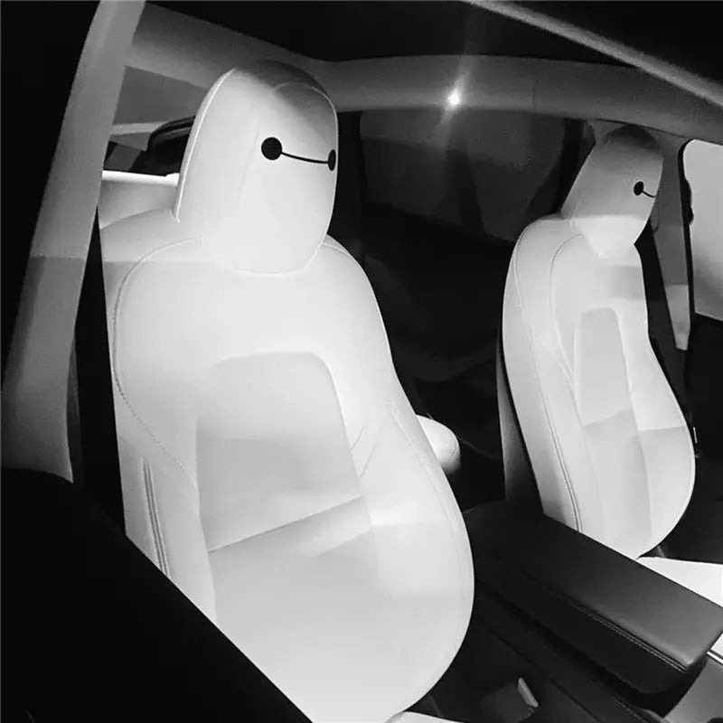 Car Interior Seat Sticker Cartoon Pattern Black Eye Sticker - GLR SHOPPING