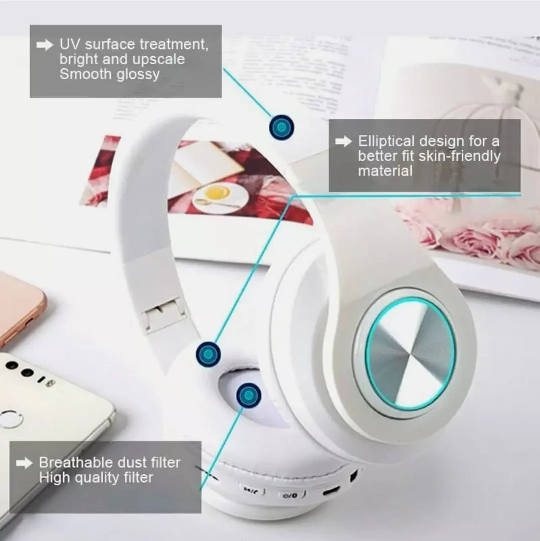 Ninja Dragon Z10 Color Changing Bluetooth Headphones - GLR SHOPPING