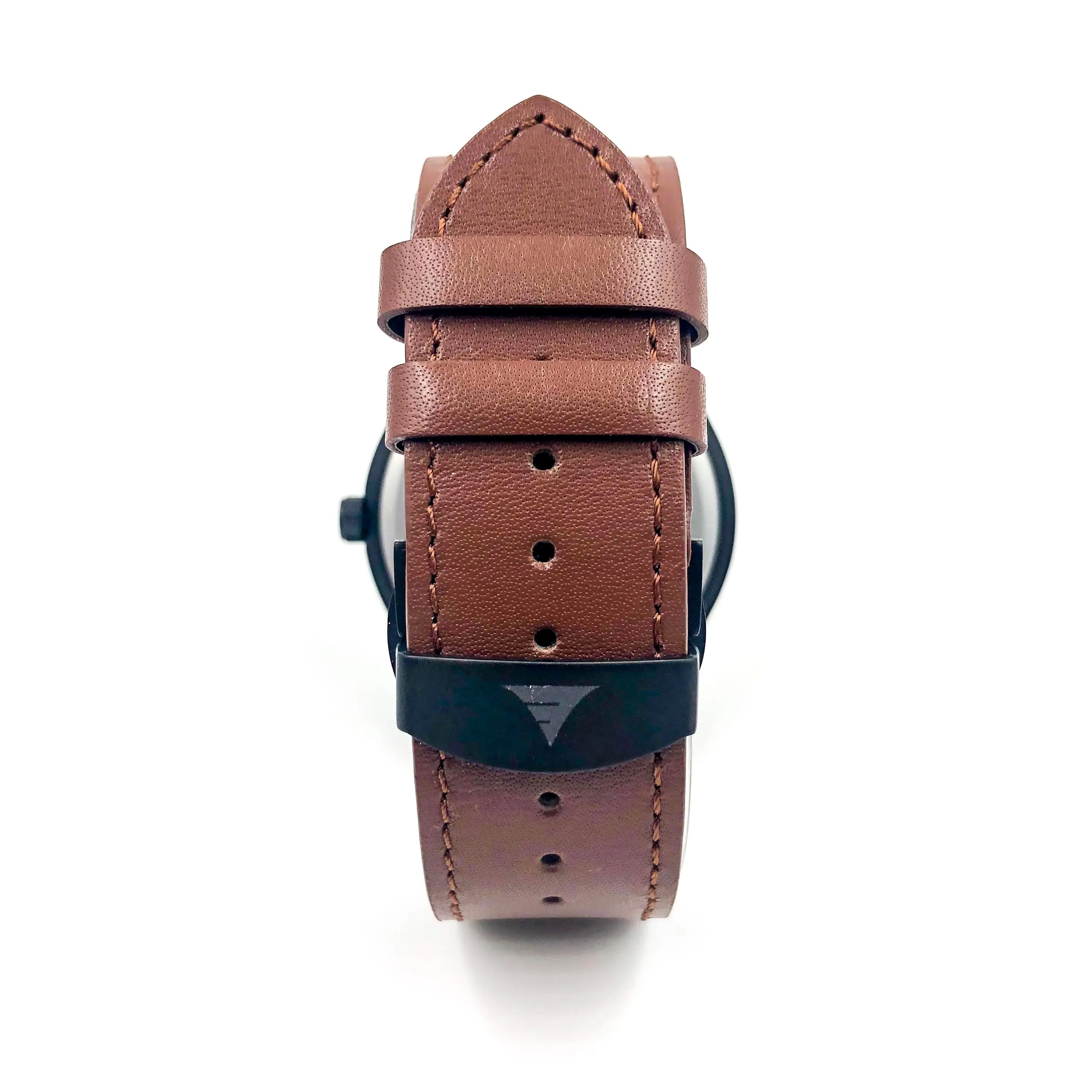Inverness - Zebrawood & Brown Leather - GLR SHOPPING