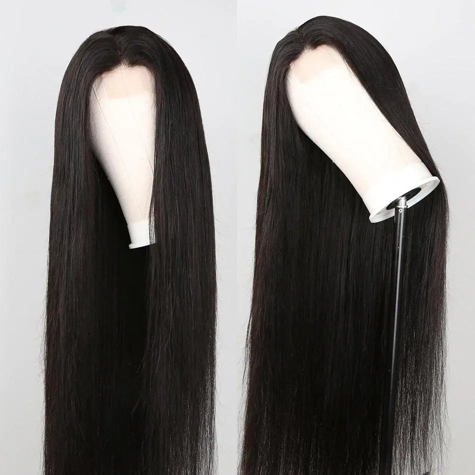 BeuMax 4x4 Straight Wig 5x5 Lace Closure wigs 6x6 Human Hair Wigs - GLR SHOPPING