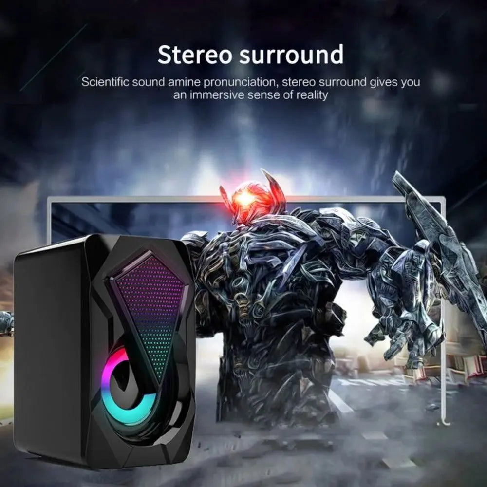 Ninja Dragon RGB Computer Gaming Speakers - GLR SHOPPING