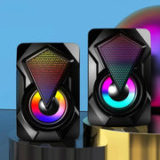 Ninja Dragon RGB Computer Gaming Speakers - GLR SHOPPING