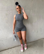 Sexy Bodycon Gym Bodysuit - GLR SHOPPING