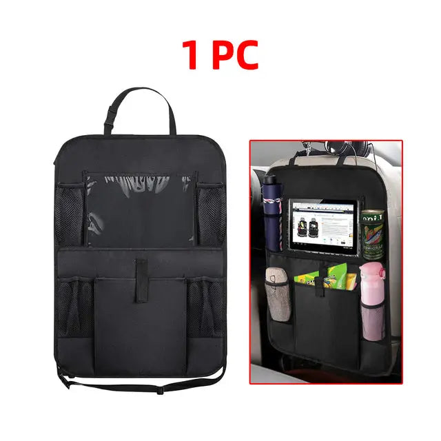 Car Backseat Organizer with Touch Screen Tablet Holder - GLR SHOPPING