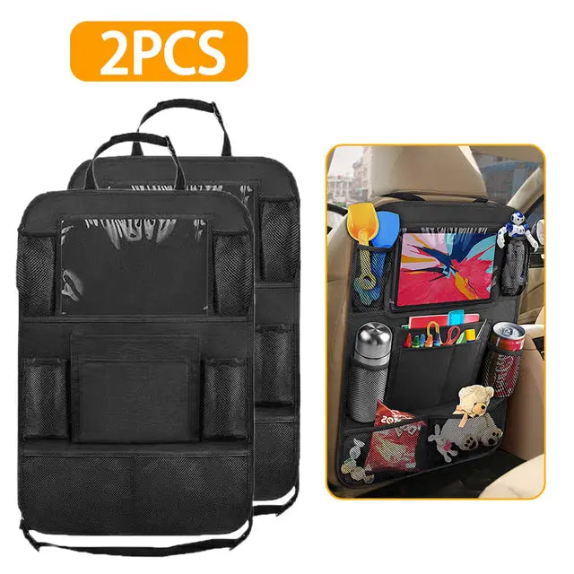 Car Backseat Organizer with Touch Screen Tablet Holder - GLR SHOPPING