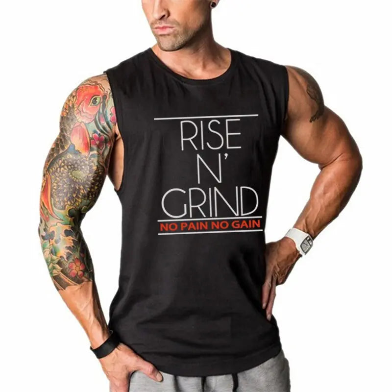 Cotton Gym Tank - GLR SHOPPING