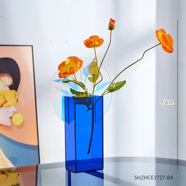 Minimalist Acrylic Vase - GLR SHOPPING