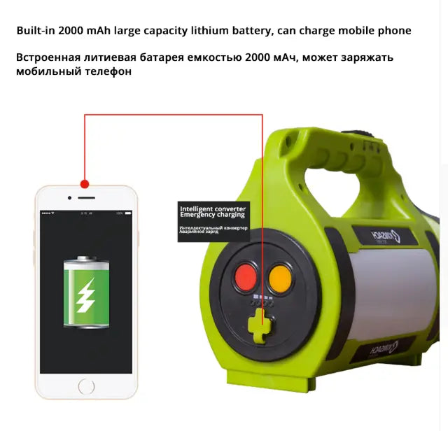Rechargeable LED Camping Lantern - GLR SHOPPING