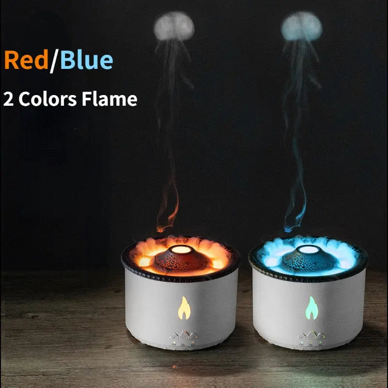Flame Aroma Diffuser Essential Oil 360ml - GLR SHOPPING
