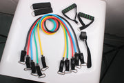 Workout Bar Fitness Resistance Bands Training Expander Gym Equipment - GLR SHOPPING