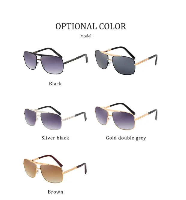 Classic Square Sunglasses - GLR SHOPPING