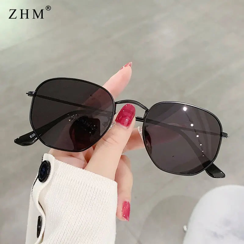 Men's Square Metal Frame Sunglasses - GLR SHOPPING