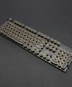 Steampunk Styled Typewriter Mechanical Keyboard - GLR SHOPPING