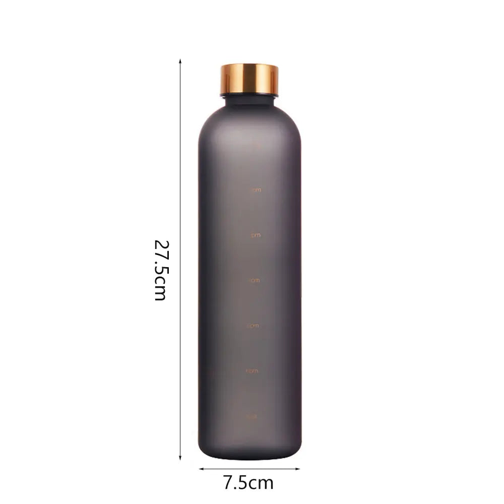 Water Bottle With Time Marker - GLR SHOPPING
