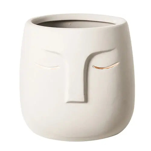 Ceramic Face Living Room Vase - GLR SHOPPING