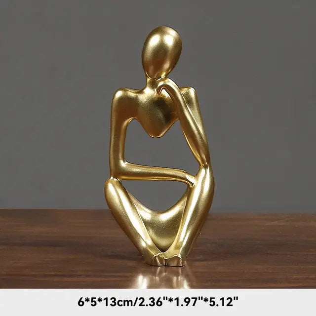 The Thinker Abstract Figurine - GLR SHOPPING