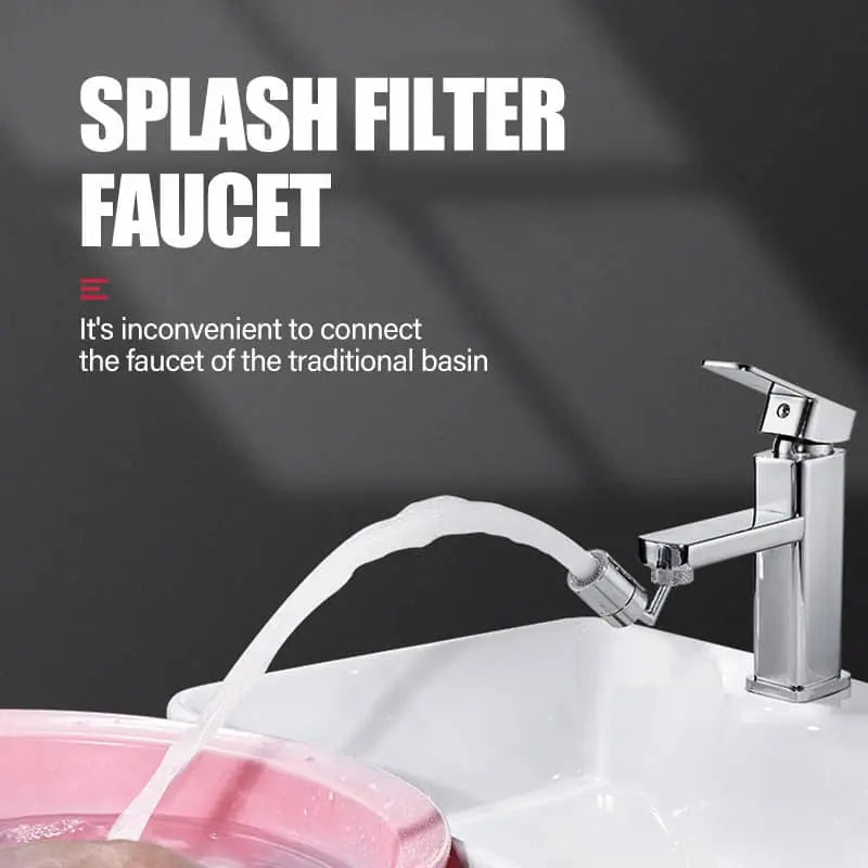 Tap Aerator 720°rotation Universal Splash Filter Faucet Home Essentials-7