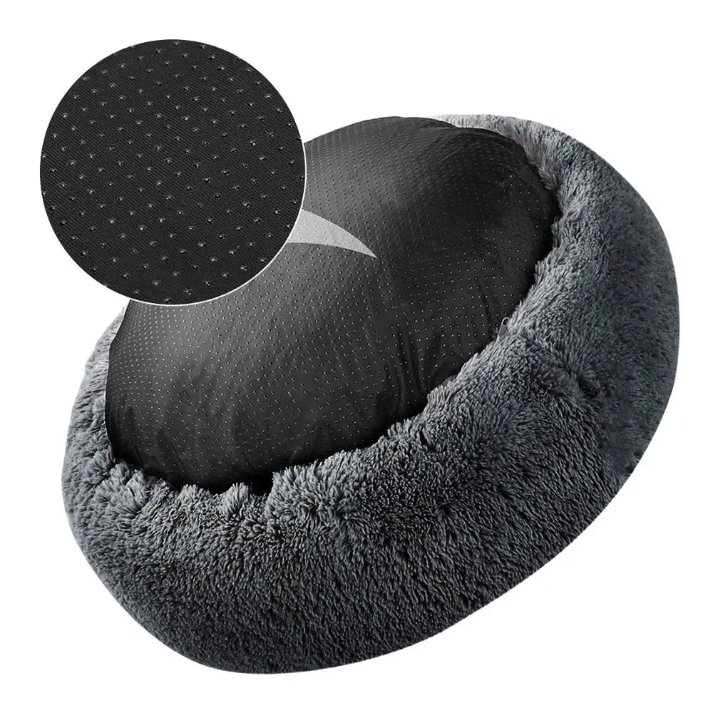 Pet Dog Bed Comfortable Donut Cuddler - GLR SHOPPING